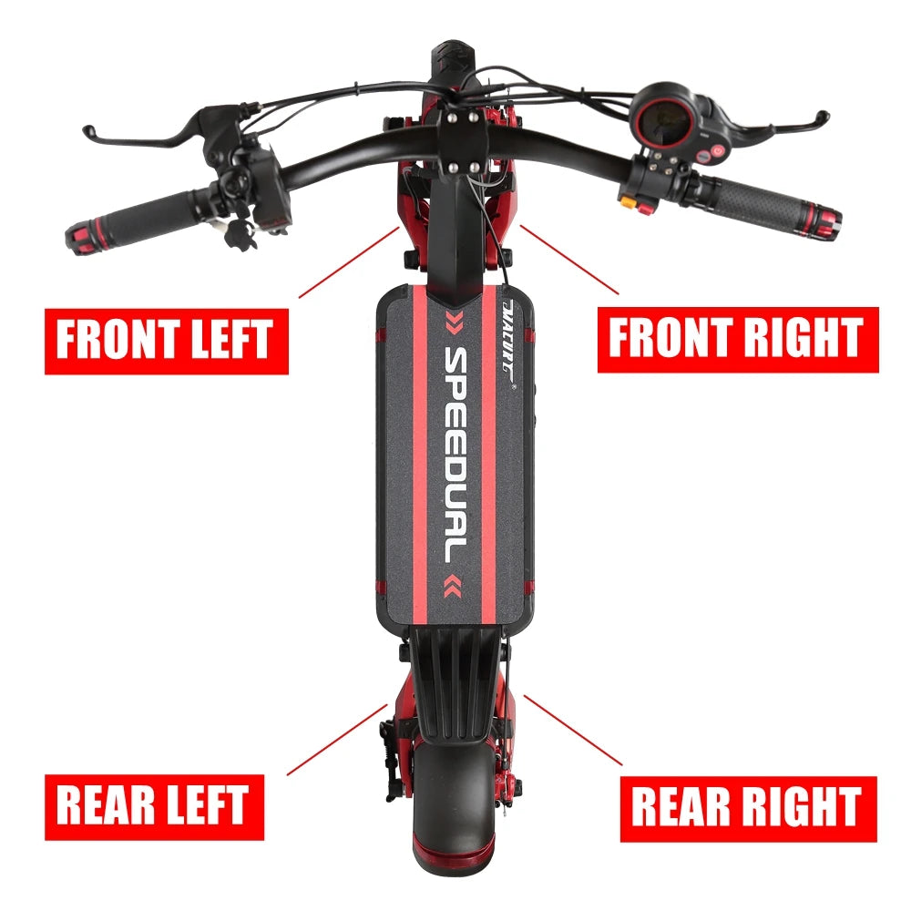 Original Suspension Arm for ZERO 10X SPEEDUAL Electric Scooter Front & Rear Fork Swing Arm Rocker Arm MACURY Spare Parts