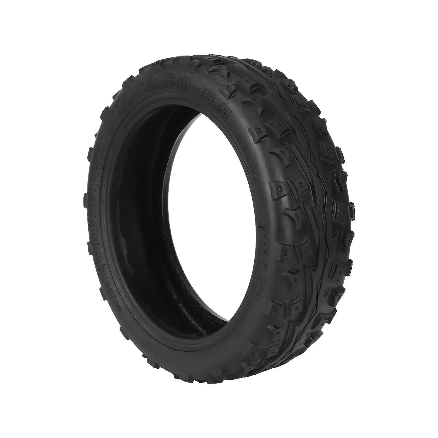 10 Inch 60/70-6.5 Tubeless Tire For Ninebot Max G30 Electric Scooter 10x2.50-6.5 Rubber Tire Off-road Tyre Replace Scooter Parts
