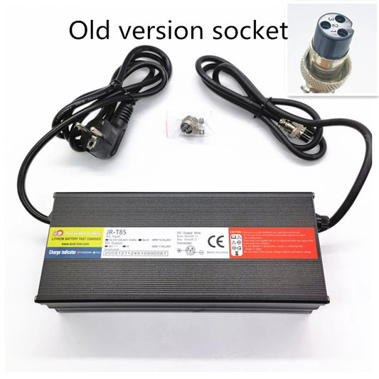 66.4V6.5A 58.1V7A Fast Charger for MINIMOTORS DUALTRON DT 60v scooter and 52V DTmini  100-240V