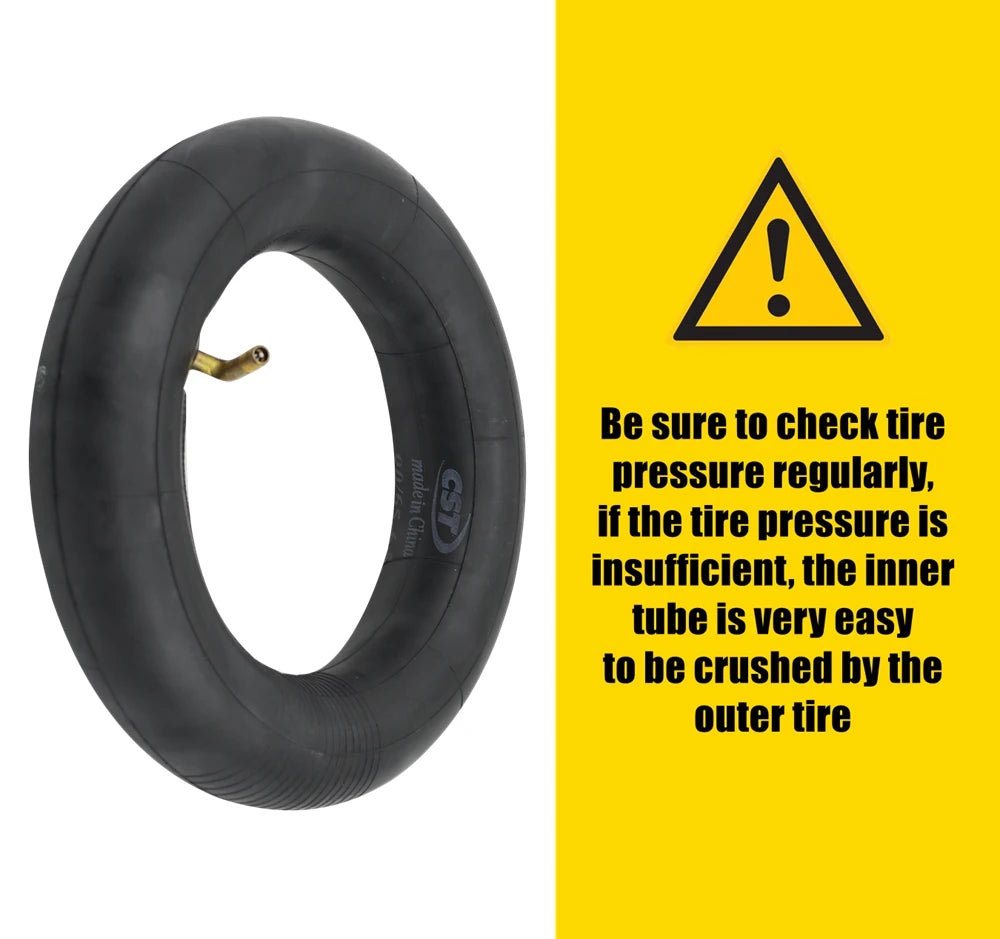 11 Inch CST Pneumatic Tire 90/65-6.5 & Inner Tube for Electric Scooter VSETT 11+ ZERO 11X Dualtron Ultra Kaabo Wolf Warrior Tyre