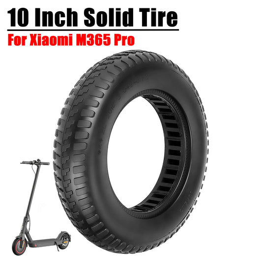 10Inch Solid Tire for Xiaomi M365/Pro/M3 Electric Scooter 10x2.125 Enlarged Tubeless Solid Tire Modification Upgrade Accessories