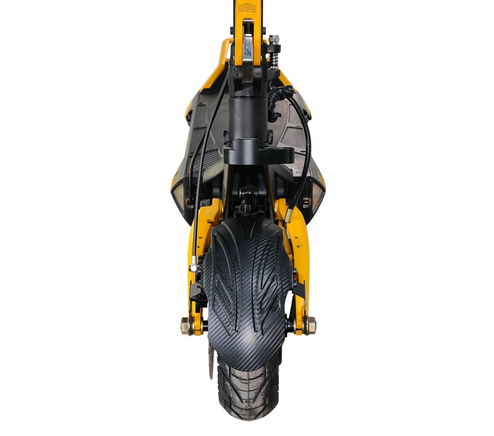 Universal Carbon-Fiber-Pattern Mudguard for VSETT 10+ MUKUTA 10 Plus ZERO 10X KAABO Mantis 10-Inch Electric Scooter Fender Wing