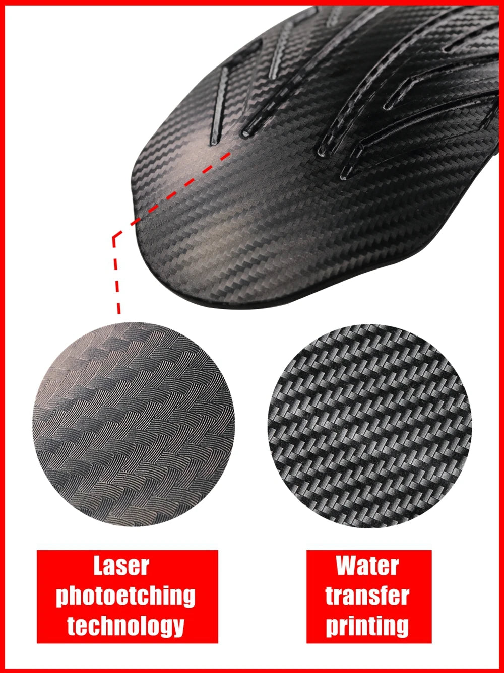 Universal Carbon-Fiber-Pattern Mudguard for VSETT 10+ MUKUTA 10 Plus ZERO 10X KAABO Mantis 10-Inch Electric Scooter Fender Wing