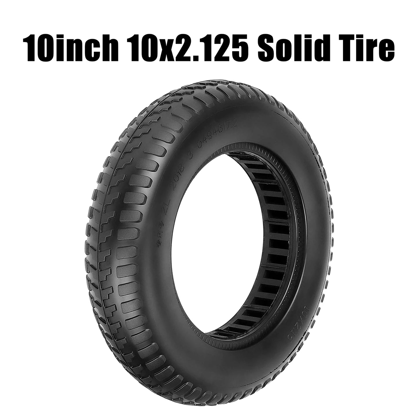 10Inch Solid Tire for Xiaomi M365/Pro/M3 Electric Scooter 10x2.125 Enlarged Tubeless Solid Tire Modification Upgrade Accessories