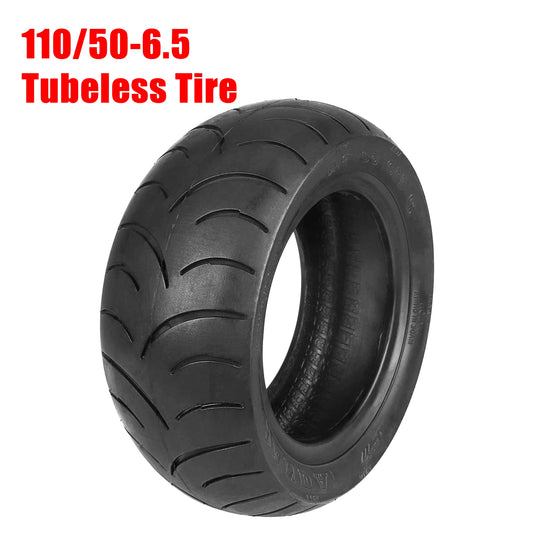 110/50-6.5 Tubeless Tire For 49cc Mini Dirt Bike E Scooter Motorcycle 11 Inch Front and Rear Tyre Replacement Parts
