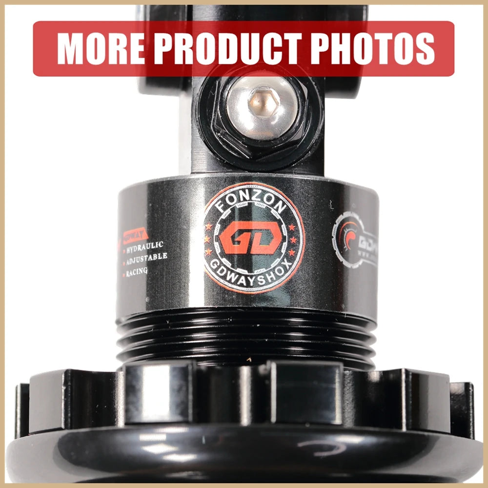 165mm 2000LBS Variable Damping Shock Absorber for Electric Scooter VSETT 10+ IO HAWK ZERO 10X KUGOO LX10+ NAMI TEVERUN Oil Coil