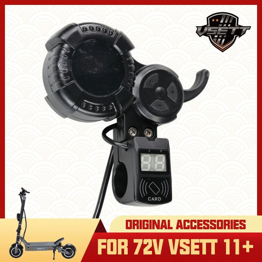 VSETT Throttle With NFC Card for 72V VSETT 11+ 11 Plus ZERO 11X LED Display LCD Dashboard Screen Accelerator Finger Trigger