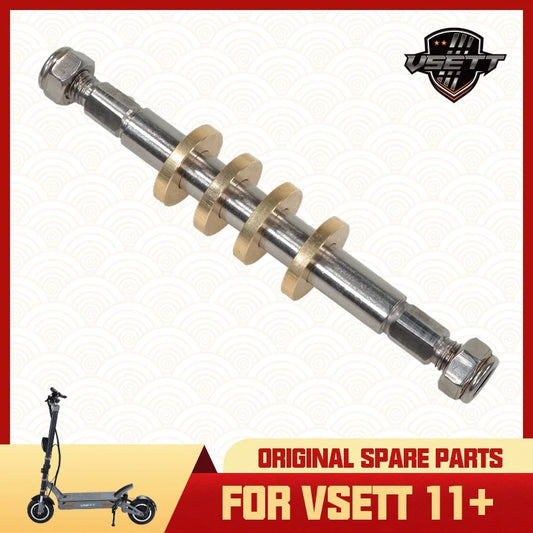 Axle With Washer And Nut for VSETT 11+ VSETT11+ Electric Scooter To Connect Suspension Arm with Scooter Body Fork Axis Arm Shaft