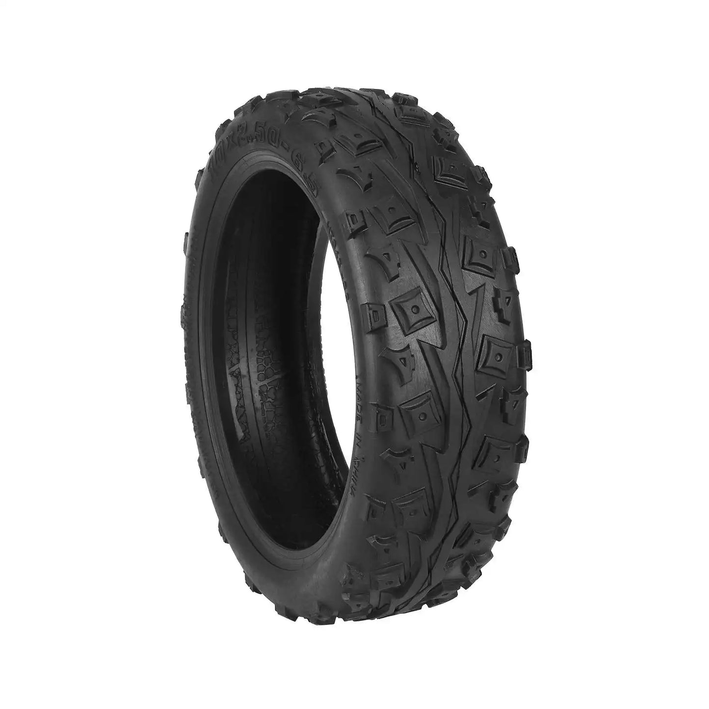 10 Inch 60/70-6.5 Tubeless Tire For Ninebot Max G30 Electric Scooter 10x2.50-6.5 Rubber Tire Off-road Tyre Replace Scooter Parts