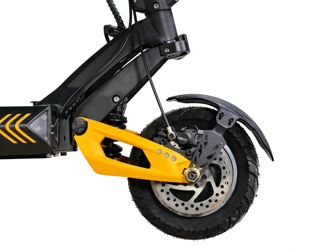 Universal Carbon-Fiber-Pattern Mudguard for VSETT 10+ MUKUTA 10 Plus ZERO 10X KAABO Mantis 10-Inch Electric Scooter Fender Wing
